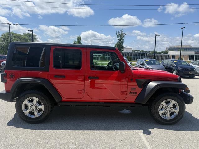 used 2021 Jeep Wrangler Unlimited car, priced at $33,695