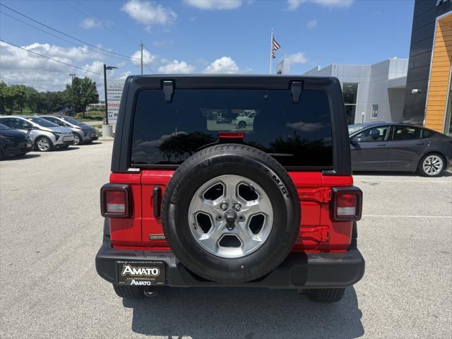used 2021 Jeep Wrangler Unlimited car, priced at $33,695