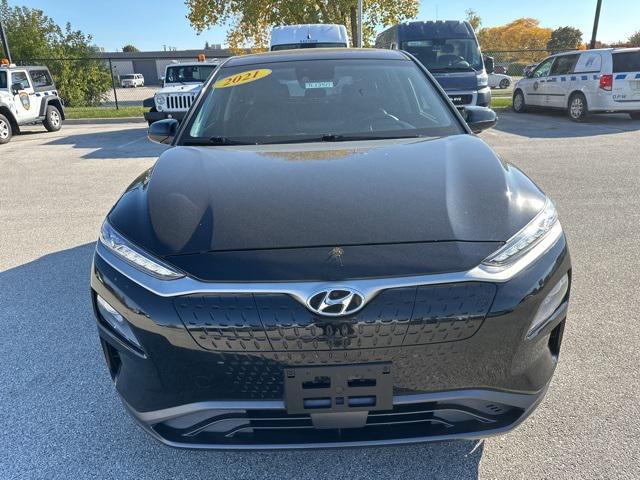 used 2021 Hyundai Kona EV car, priced at $17,590