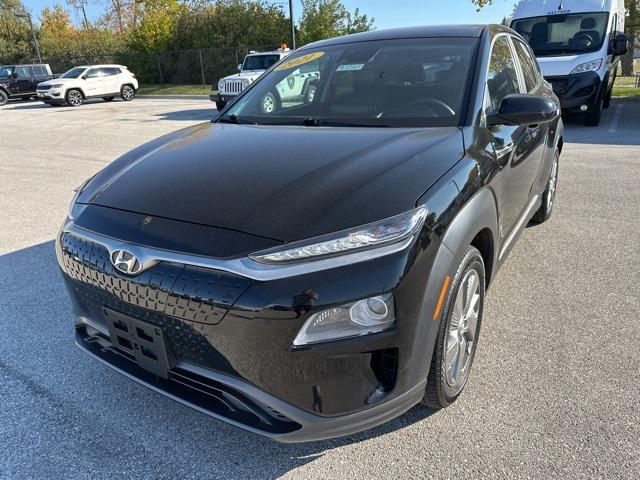 used 2021 Hyundai Kona EV car, priced at $17,590