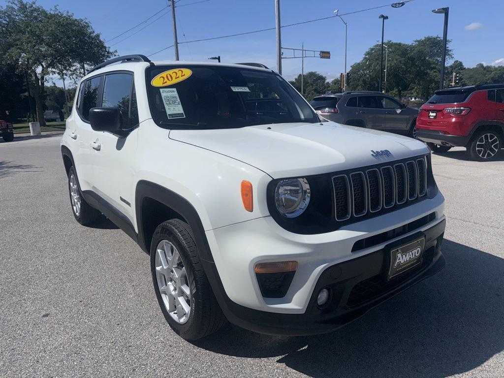 used 2022 Jeep Renegade car, priced at $20,916