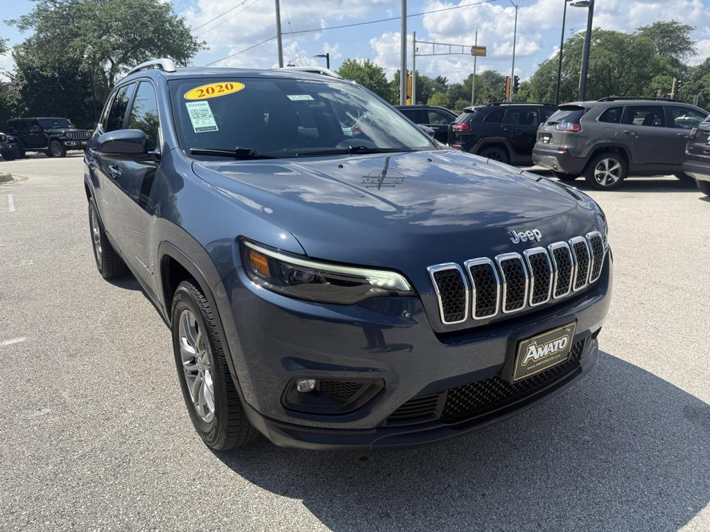 used 2020 Jeep Cherokee car, priced at $19,822