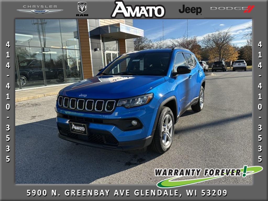 used 2024 Jeep Compass car, priced at $22,552