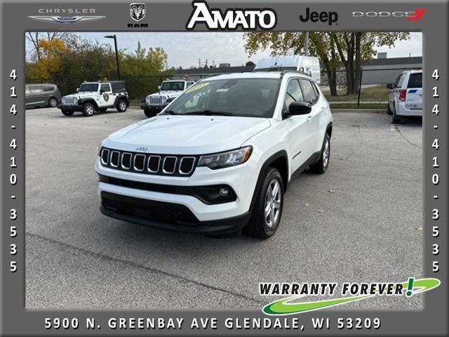 used 2023 Jeep Compass car, priced at $18,690