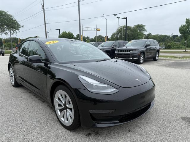 used 2022 Tesla Model 3 car, priced at $20,665