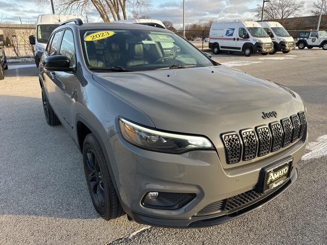 used 2023 Jeep Cherokee car, priced at $24,477