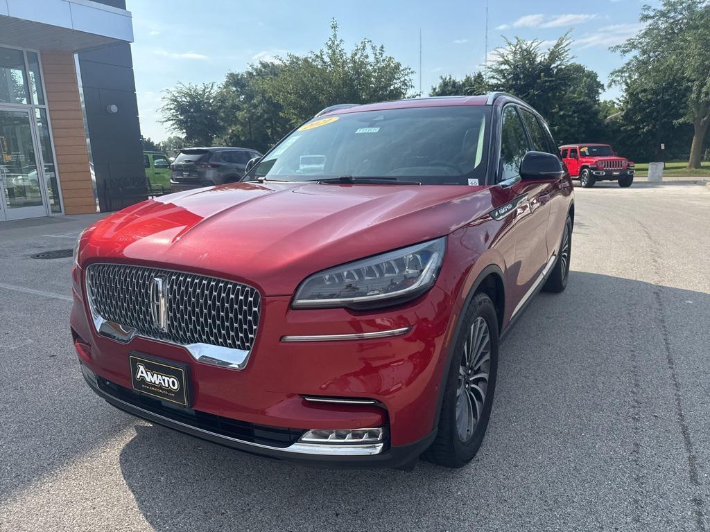 used 2021 Lincoln Aviator car, priced at $36,711