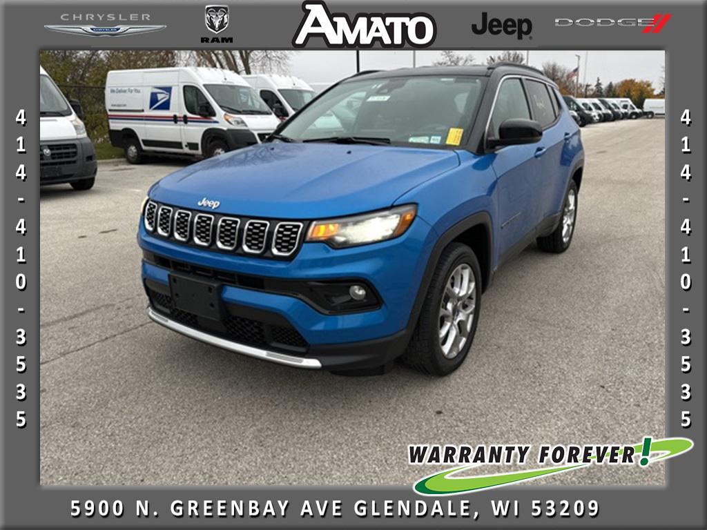 used 2025 Jeep Compass car, priced at $23,544