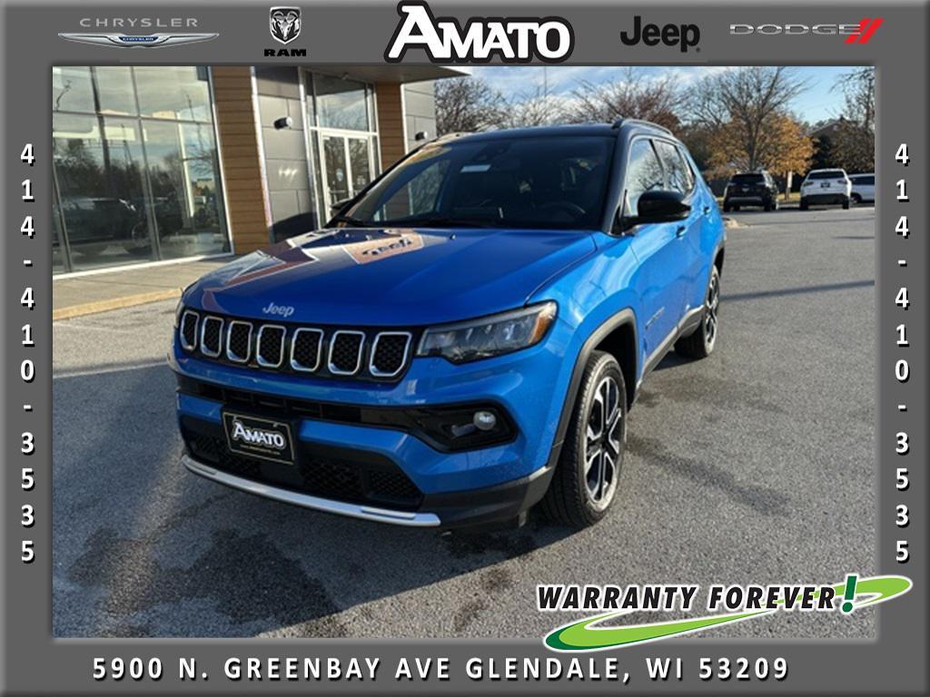 used 2023 Jeep Compass car, priced at $22,855