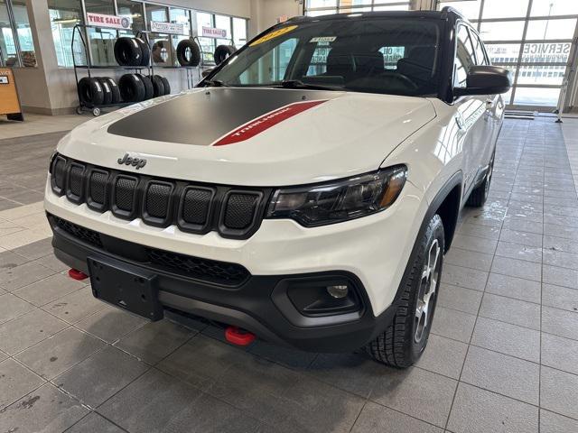 used 2022 Jeep Compass car, priced at $25,788