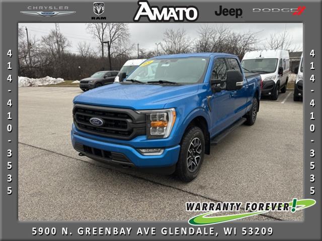 used 2021 Ford F-150 car, priced at $34,604