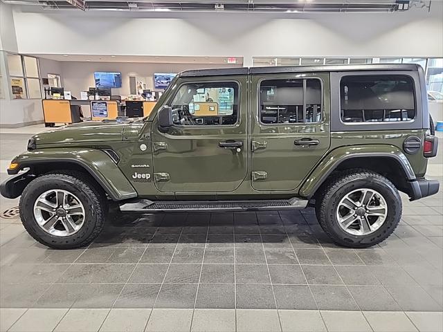 used 2021 Jeep Wrangler Unlimited car, priced at $30,555