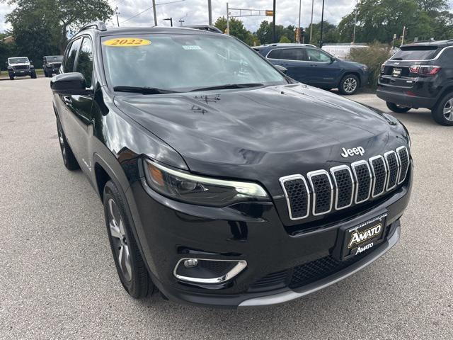 used 2022 Jeep Cherokee car, priced at $26,343