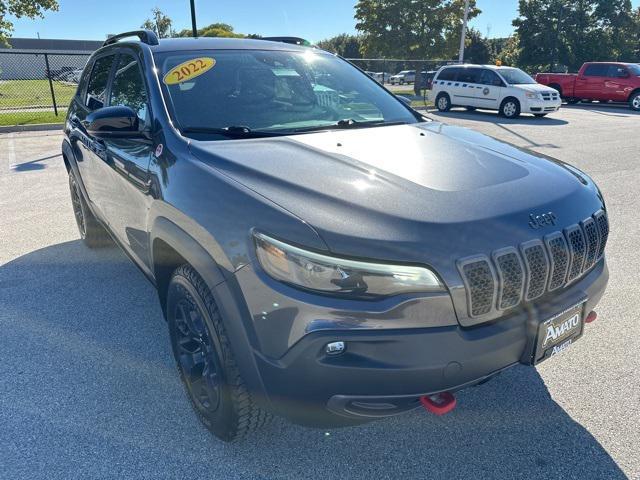 used 2022 Jeep Cherokee car, priced at $23,688