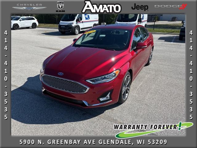 used 2019 Ford Fusion car, priced at $17,990