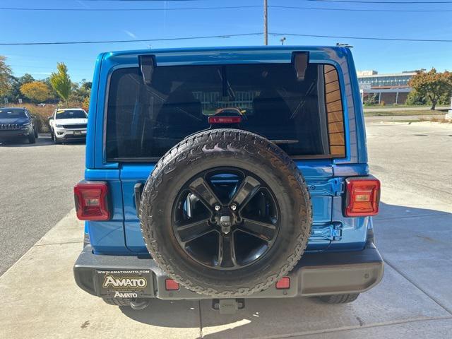 used 2021 Jeep Wrangler Unlimited car, priced at $35,890