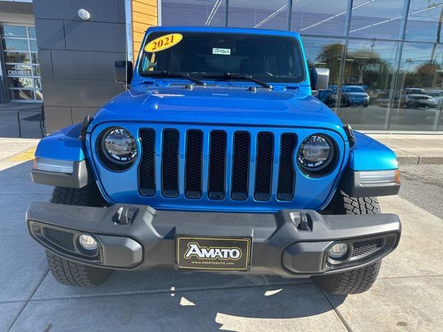 used 2021 Jeep Wrangler Unlimited car, priced at $35,890