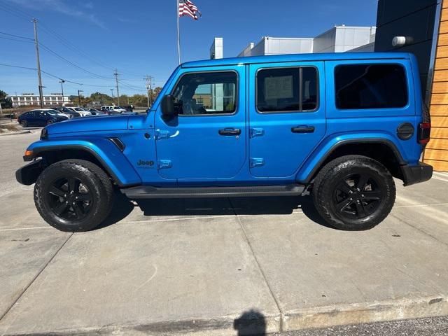 used 2021 Jeep Wrangler Unlimited car, priced at $35,890