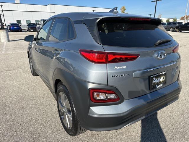 used 2021 Hyundai Kona EV car, priced at $18,890