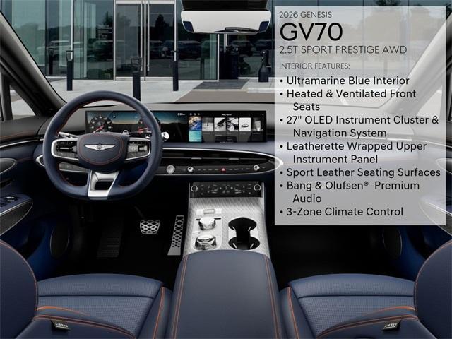 new 2026 Genesis GV70 car, priced at $63,120