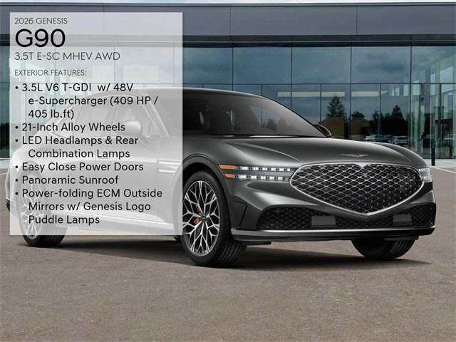 new 2026 Genesis G90 car, priced at $105,410