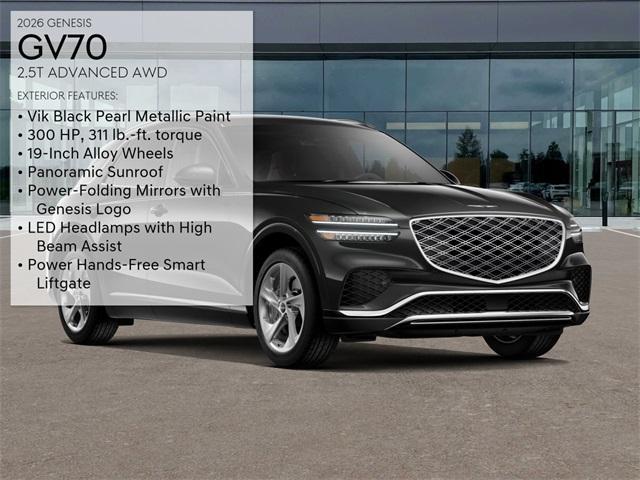 new 2026 Genesis GV70 car, priced at $59,535