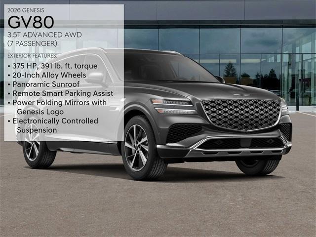 new 2026 Genesis GV80 car, priced at $78,510