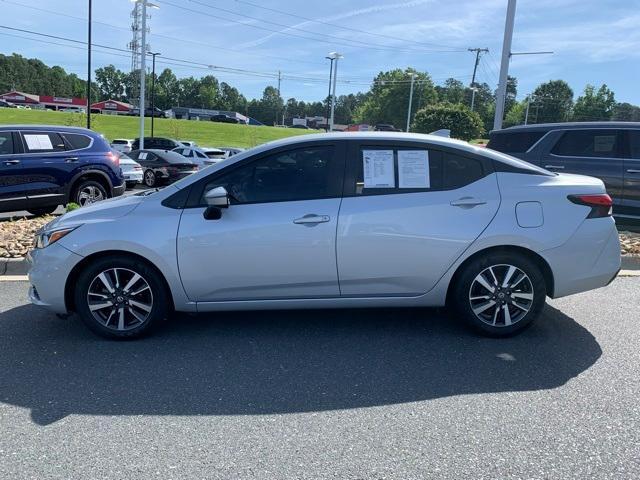 used 2021 Nissan Versa car, priced at $13,400