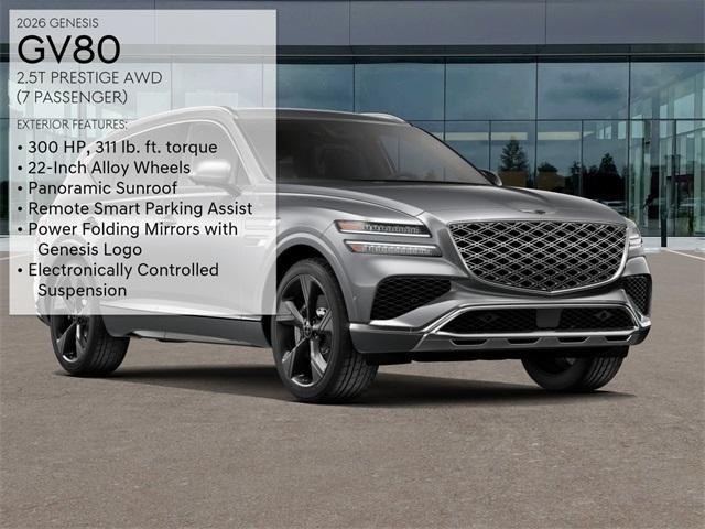 new 2026 Genesis GV80 car, priced at $75,955