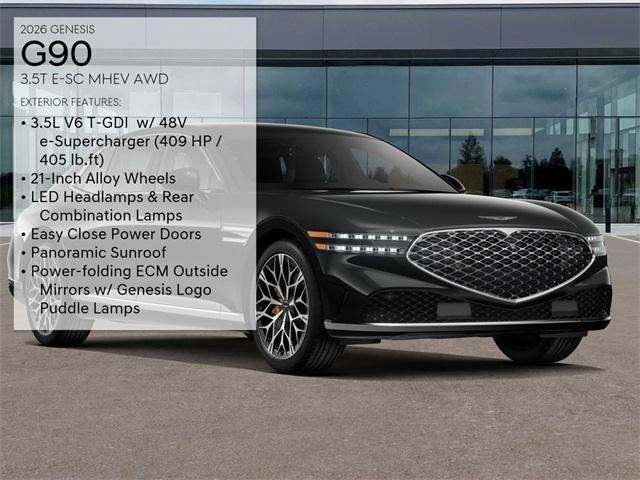 new 2026 Genesis G90 car, priced at $104,495