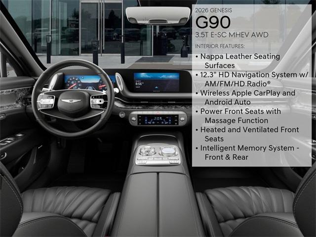 new 2026 Genesis G90 car, priced at $104,495