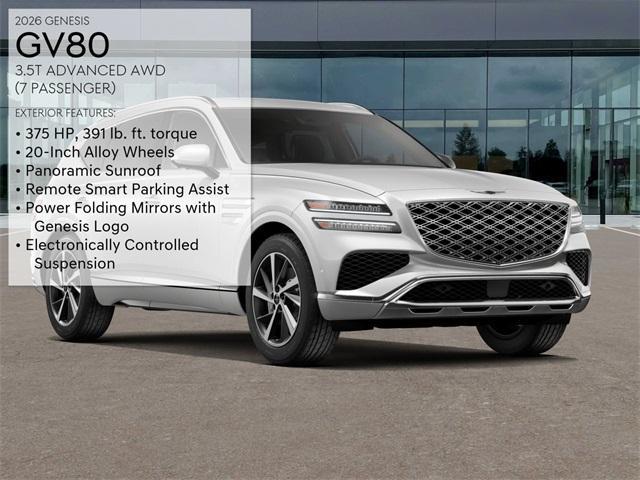 new 2026 Genesis GV80 car, priced at $78,495