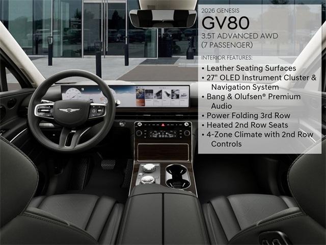 new 2026 Genesis GV80 car, priced at $78,510