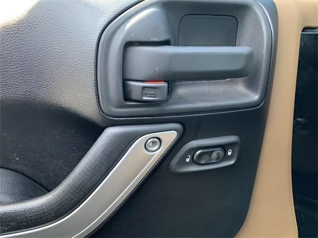 used 2011 Jeep Wrangler Unlimited car, priced at $15,500