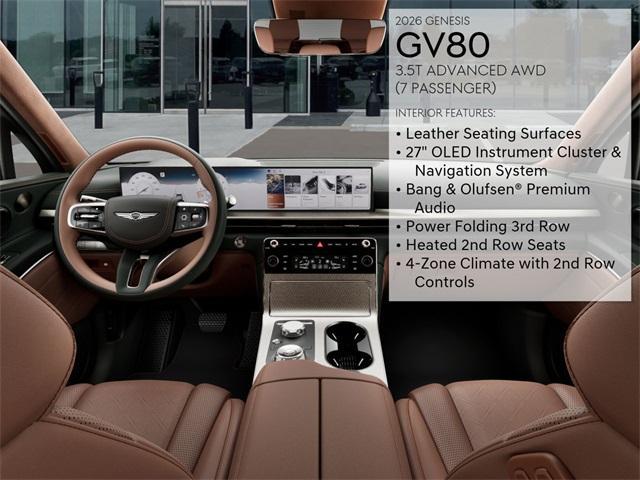 new 2026 Genesis GV80 car, priced at $78,245