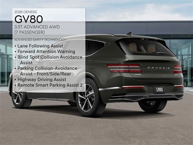 new 2026 Genesis GV80 car, priced at $78,245