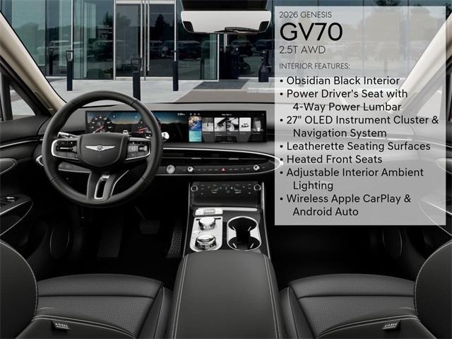 new 2026 Genesis GV70 car, priced at $51,130