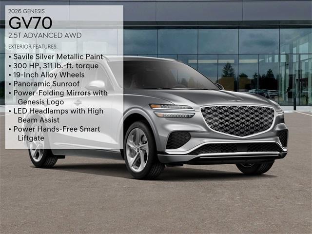 new 2026 Genesis GV70 car, priced at $59,630