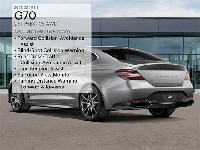 new 2026 Genesis G70 car, priced at $51,900