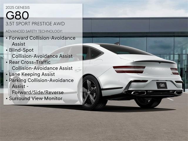 new 2025 Genesis G80 car, priced at $69,166