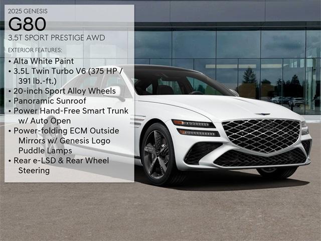 new 2025 Genesis G80 car, priced at $69,166