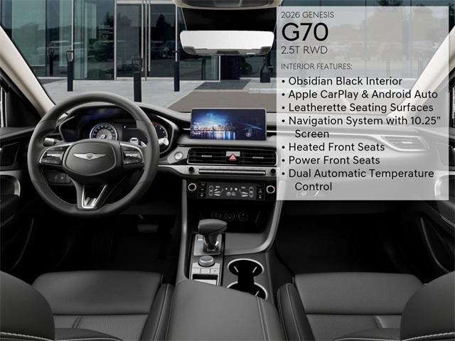 new 2026 Genesis G70 car, priced at $44,155