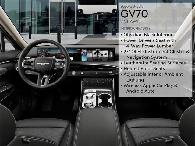 new 2026 Genesis GV70 car, priced at $51,130