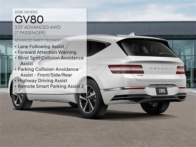 new 2026 Genesis GV80 car, priced at $78,095