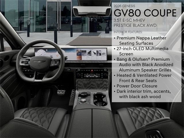 new 2026 Genesis GV80 Coupe car, priced at $92,065
