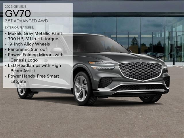 new 2026 Genesis GV70 car, priced at $59,415