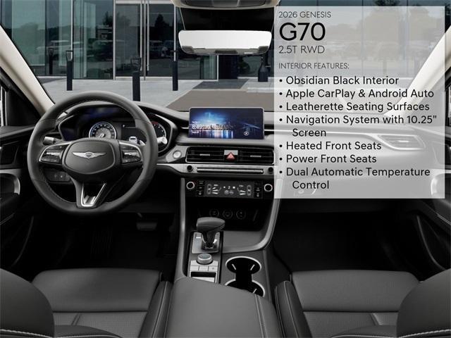 new 2026 Genesis G70 car, priced at $44,990