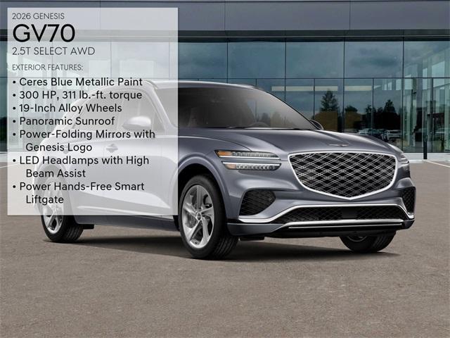 new 2026 Genesis GV70 car, priced at $54,865