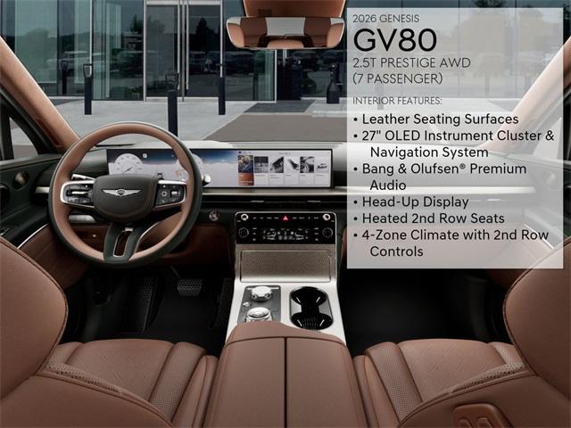 new 2026 Genesis GV80 car, priced at $76,710