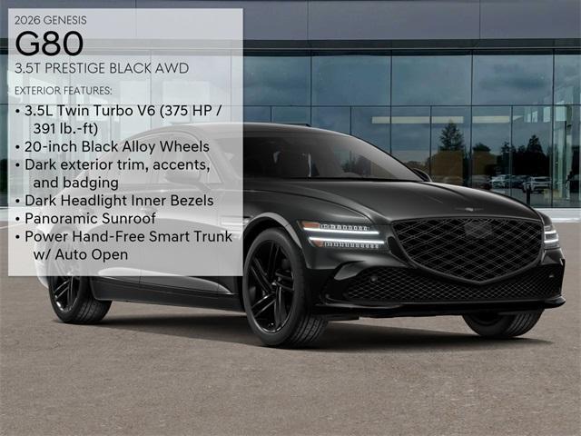 new 2026 Genesis G80 car, priced at $81,720